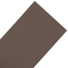 vidaXL Garden Edging Brown 10 m 20 cm Polyethylene 5