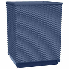 Planters 30x30x37 cm Polypropylene Blue grey 2
