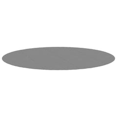 vidaXL Pool Ground Sheet Ø 428 cm (1 mm) Non-woven Fabric Light Grey 2