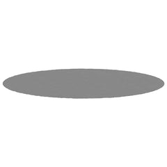 vidaXL Pool Ground Sheet Ø 500 cm (1 mm) Non-woven Fabric Light Grey 2