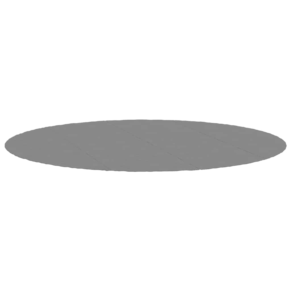 vidaXL Pool Ground Sheet Ø 500 cm (1 mm) Non-woven Fabric Light Grey 2