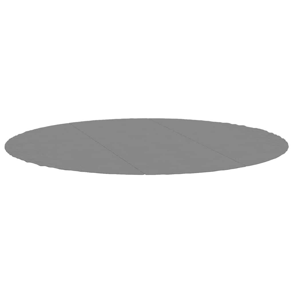 Pool Ground Cloth Polyester Geotextile Light grey Ø 396 cm 2 mm