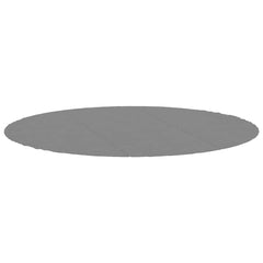 Pool Ground Cloth Polyester Geotextile Light grey Ø 396 cm 2 mm
