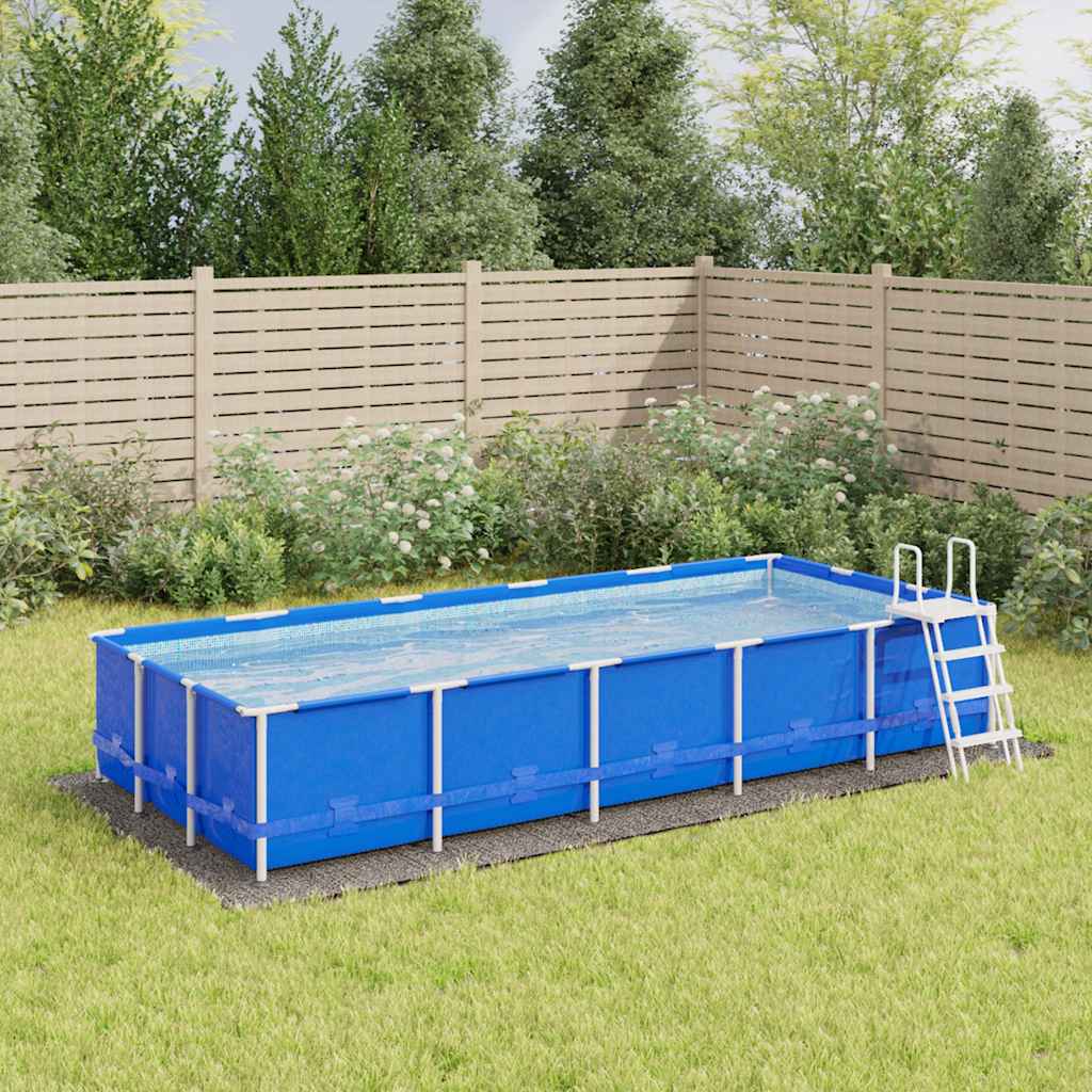 vidaXL Pool Ground Sheet 550 x 280 cm Rectangular Non-woven Fabric 1