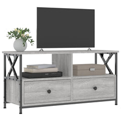 TV Cabinet Engineered Wood&Iron