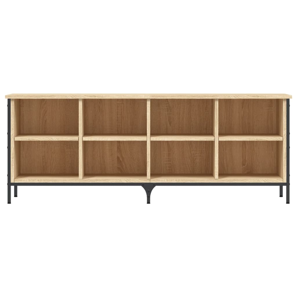 vidaXL Shoe Cabinet Sonoma Oak Stores up to 8 pairs of shoes 4