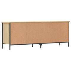 vidaXL Shoe Cabinet Sonoma Oak Stores up to 8 pairs of shoes 6
