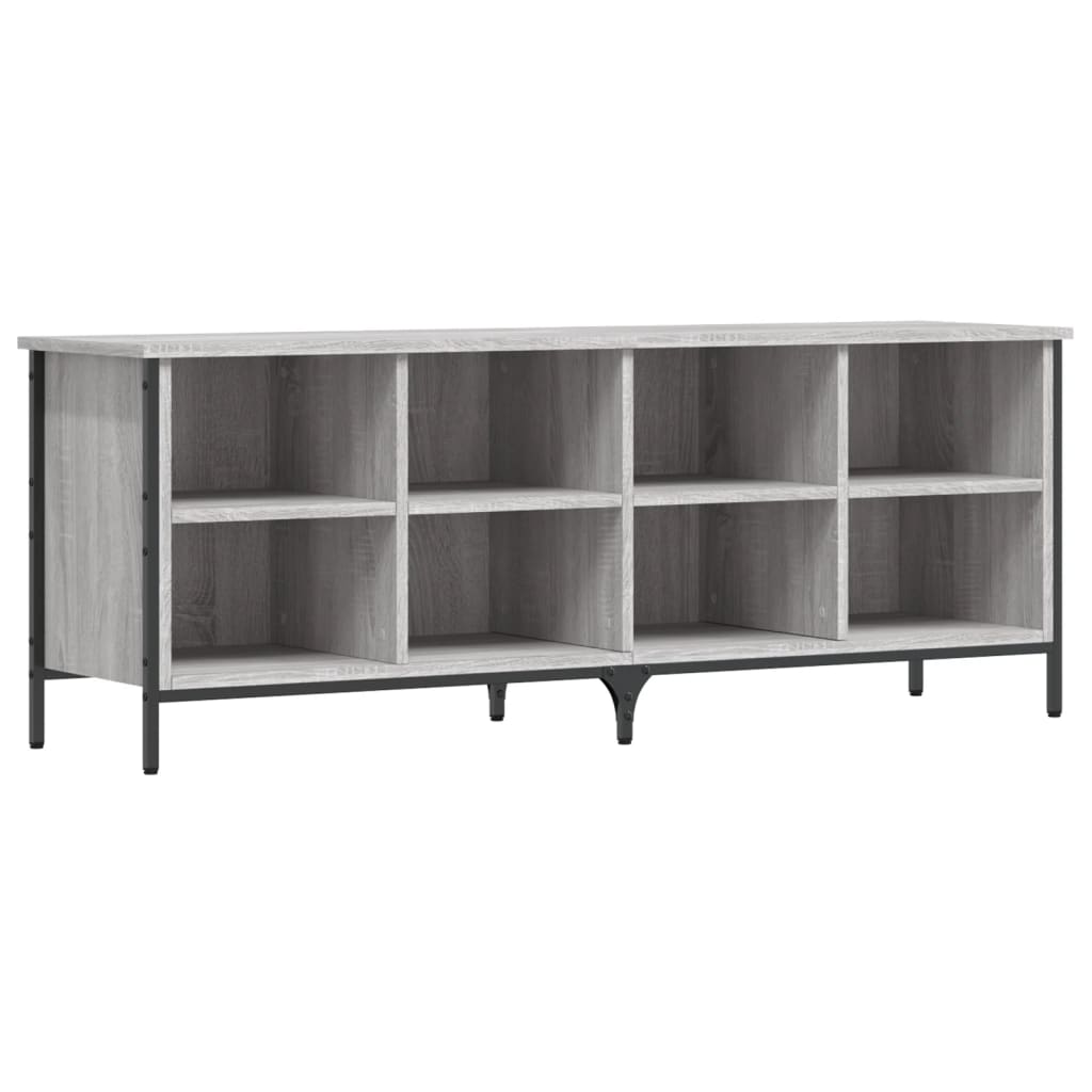 vidaXL Shoe Cabinet Grey Sonoma 8 pairs of shoes 2