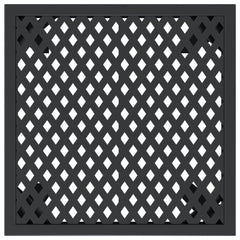 vidaXL Garden Table Anthracite 50x50x72 cm Steel 4