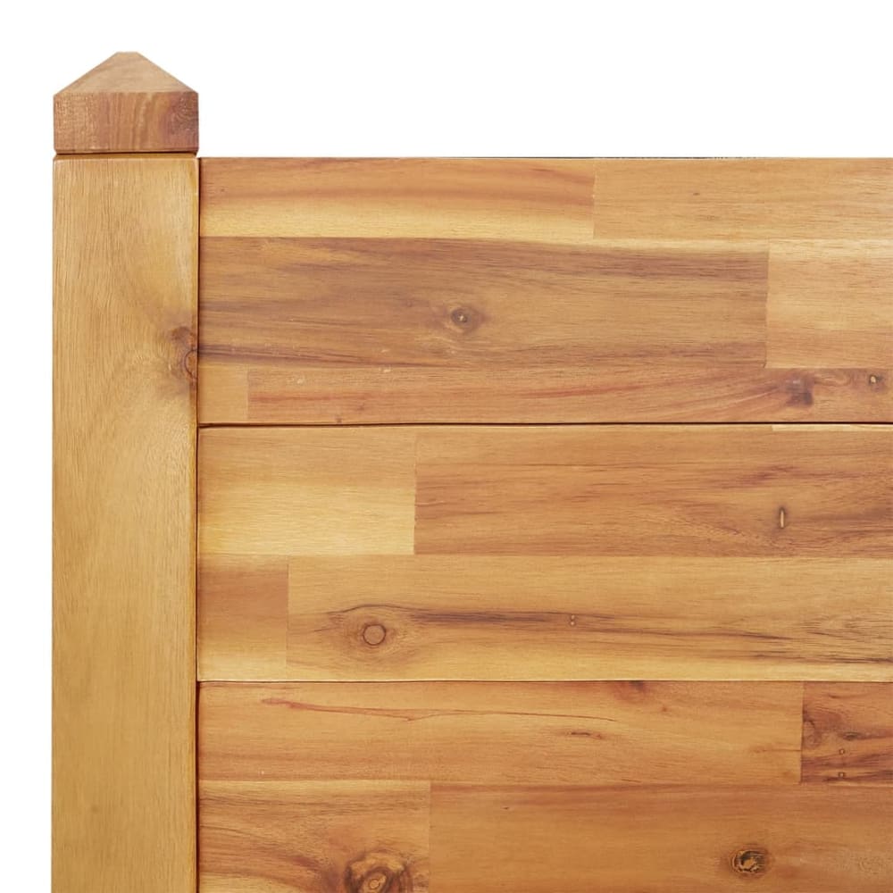 Garden Raised Bed Solid Acacia Wood 160 cm 60 cm