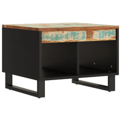 vidaXL Coffee Table 55x50x40 cm Solid Wood Reclaimed 2