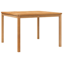 3 Piece Garden Dining Set Solid Wood Teak 110 cm table length 2x chair + table