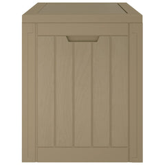 vidaXL Garden Storage Box Grey 55.5x43x53 cm Polypropylene 6