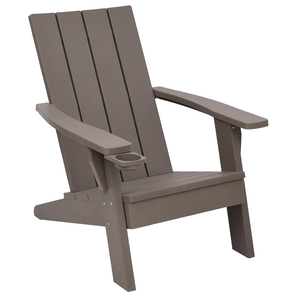 vidaXL Garden Adirondack Chair Light Brown 75x88.5x89.5 cm 2