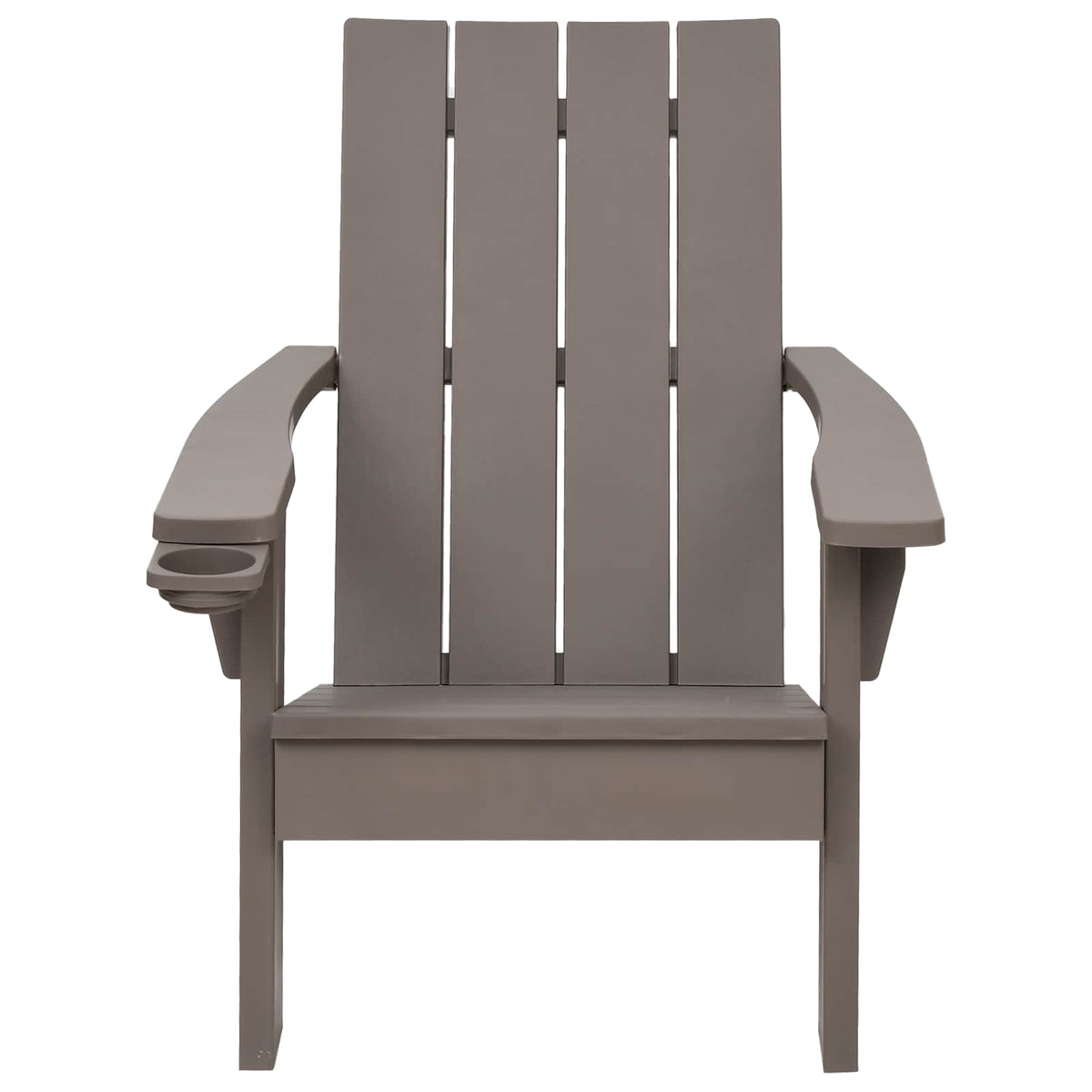 vidaXL Garden Adirondack Chair Light Brown 75x88.5x89.5 cm 3