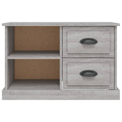 vidaXL TV Cabinet Grey Sonoma 73x35.5x47.5 cm Engineered Wood 6