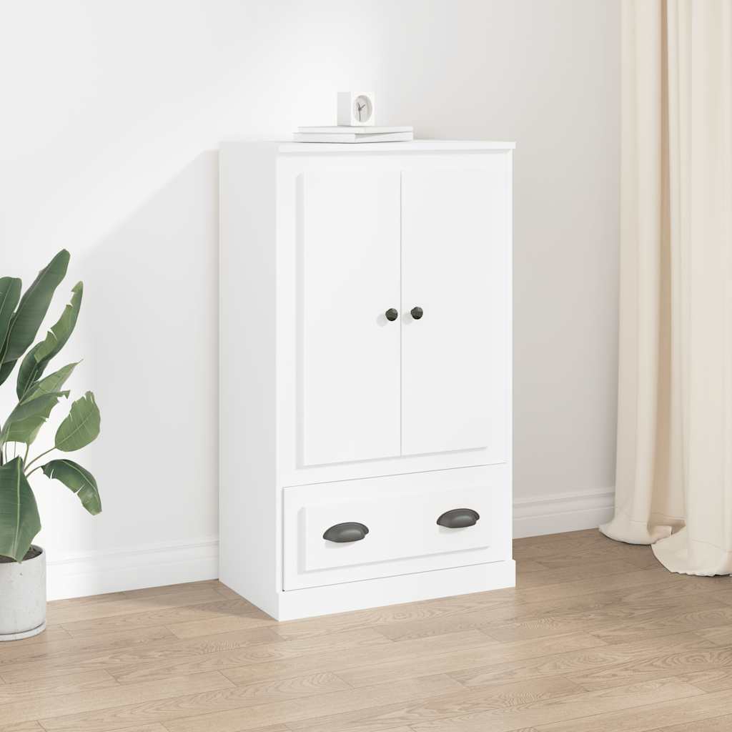 Highboard 60x35,5x103,5 cm Engineered Wood White