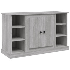 vidaXL Sideboard Grey Sonoma 100x35.5x60 cm Engineered Wood 2