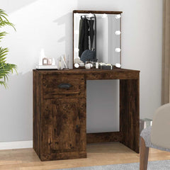 Dressing Table in Smoked Oak
