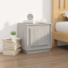 vidaXL Bedside Cabinets 2 pcs Grey Sonoma 44x35x45 cm Engineered Wood 3