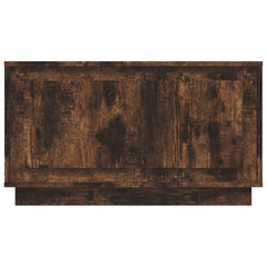 vidaXL TV Cabinet | Smoked Oak | Engineered Wood | Compact | TV Cabinet 6