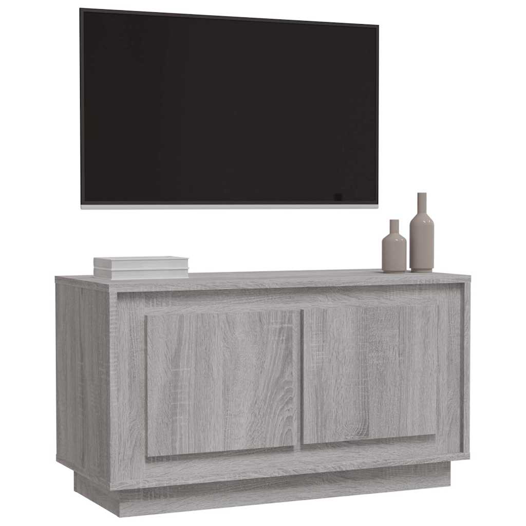 vidaXL TV Cabinet | Grey sonoma | Engineered wood | Standard | TV Cabinet 4