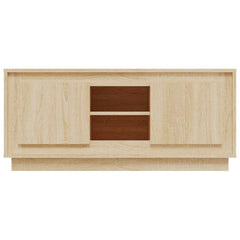 vidaXL TV Cabinet Sonoma Oak 102x35x45 cm Engineered Wood 6