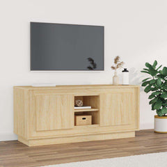 TV Cabinet Engineered Wood in Sonoma Oak