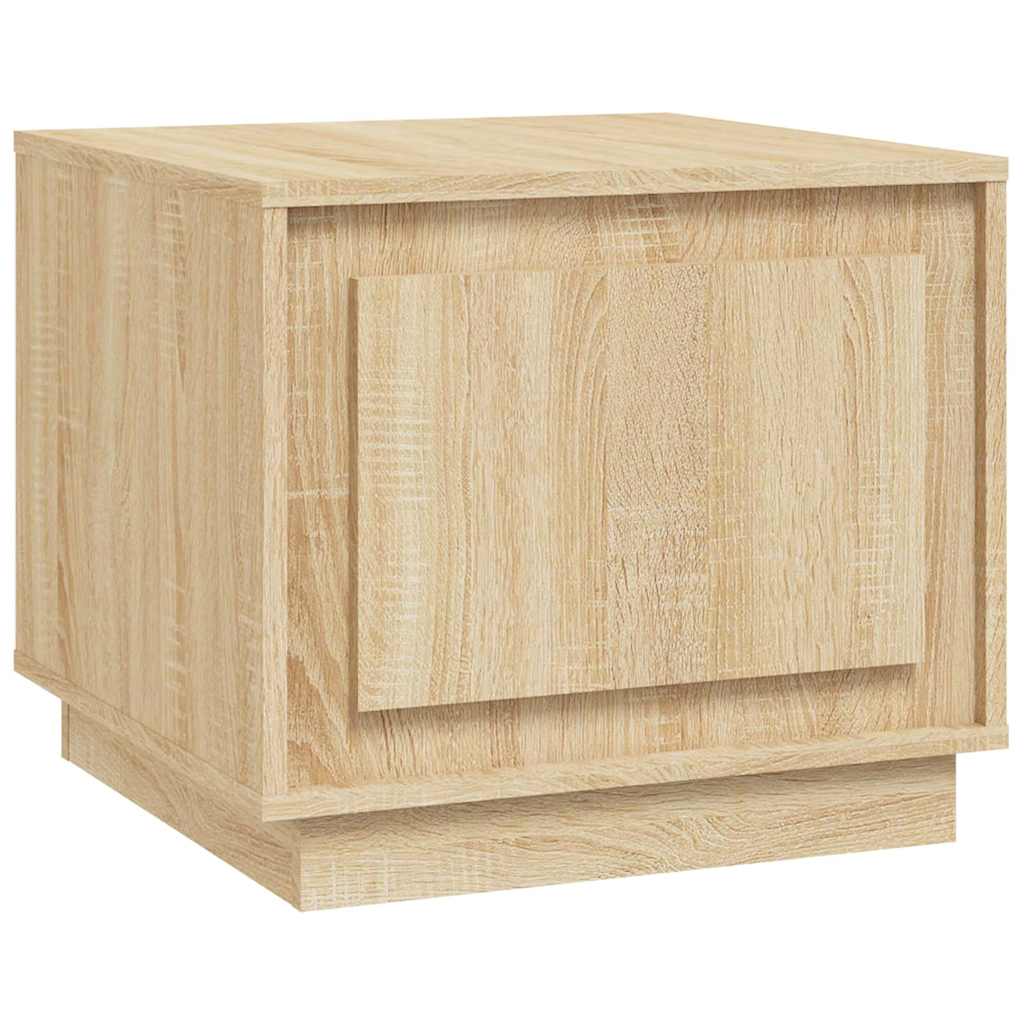 vidaXL Coffee Table Sonoma Oak 51x50x44 cm Engineered Wood 2