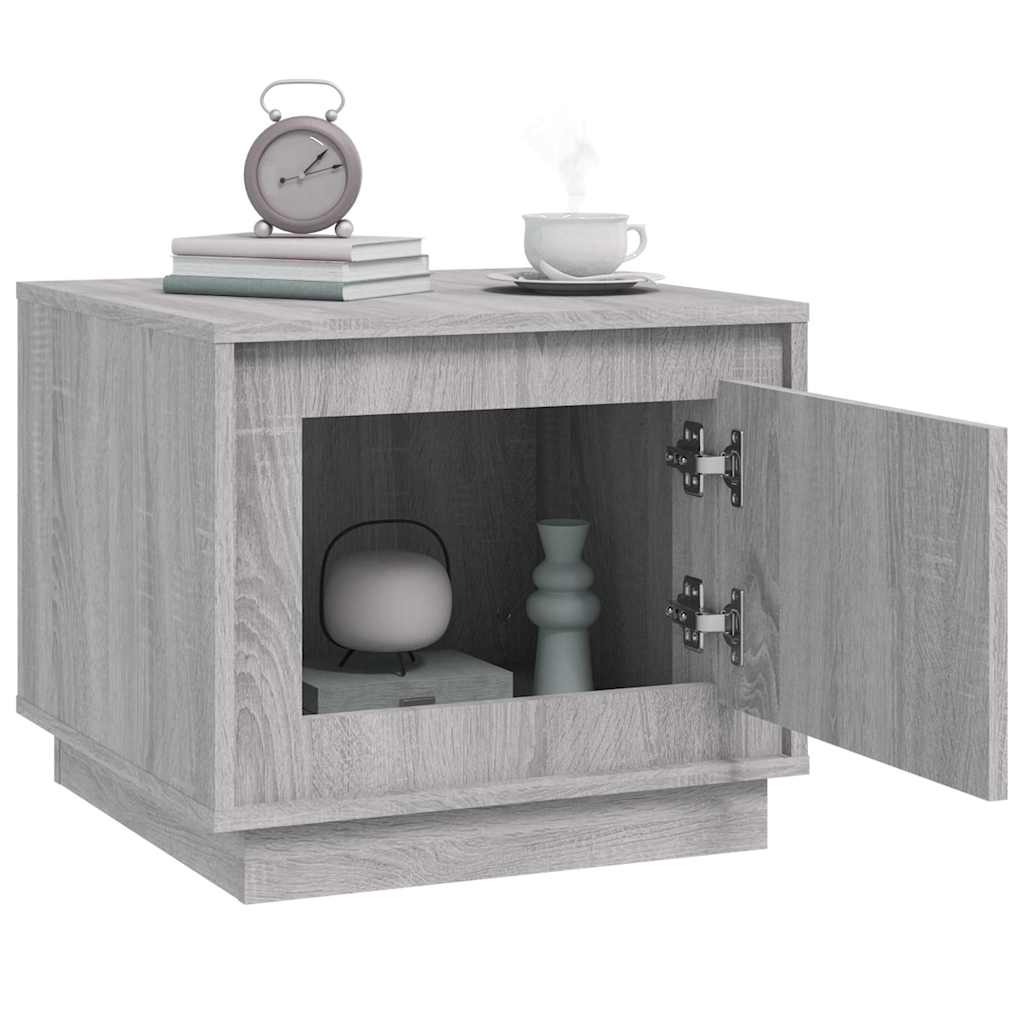 vidaXL Coffee Table | Grey Sonoma | Engineered Wood | Medium | Rectangular 4