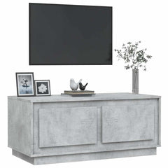 vidaXL Coffee Table Concrete Grey 102x50x44 cm Engineered Wood 4