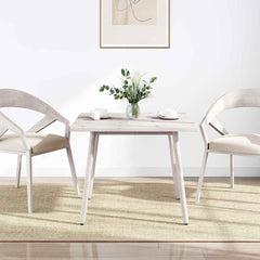 vidaXL Table Top White 70x70x2.5 cm Solid Wood Pine Square 2