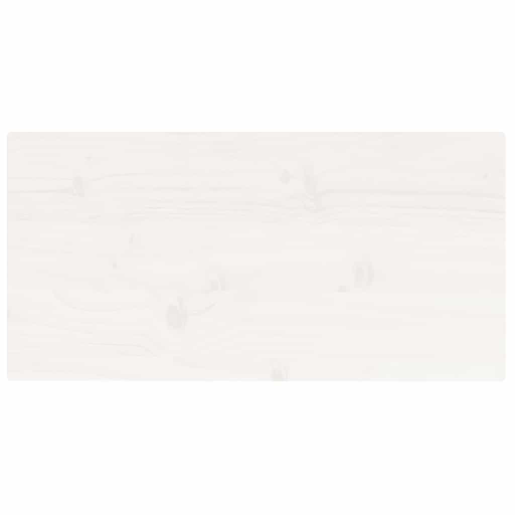 vidaXL Table Top | White | Solid Pine Wood | 80 x 40 cm 5