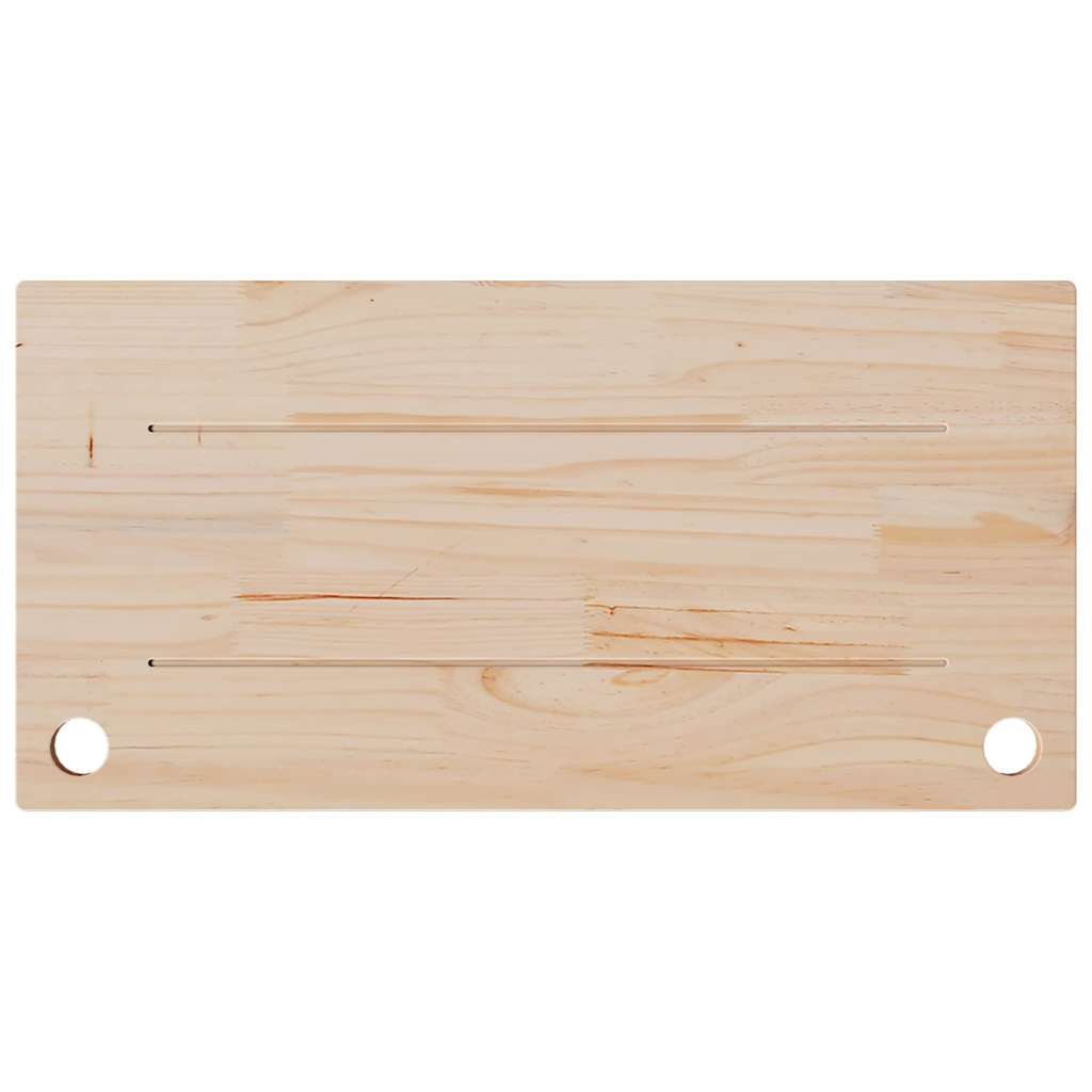 vidaXL Desk Top 80x40x2.5 cm Solid Wood Pine 4