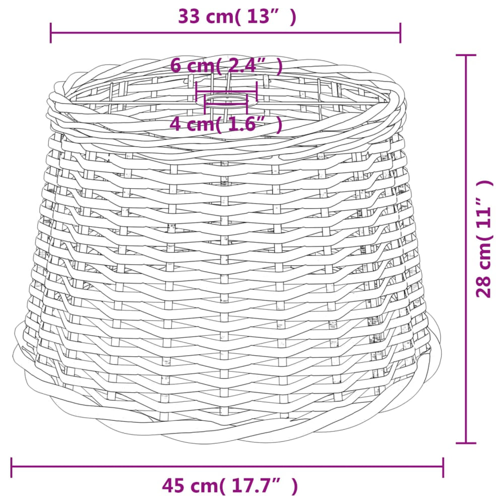 Ceiling Lamp Shade Brown, image 6