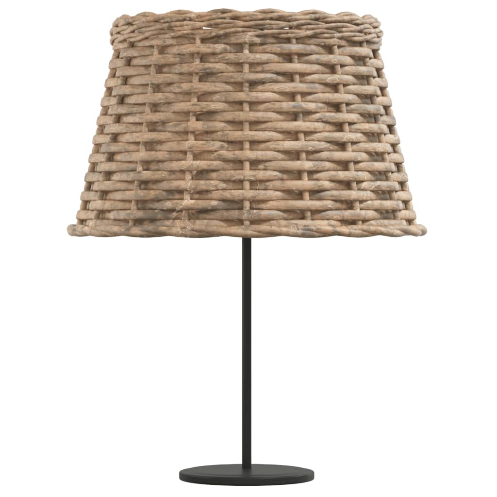 vidaXL Lamp Shade Brown Ø38x23 cm Wicker 4