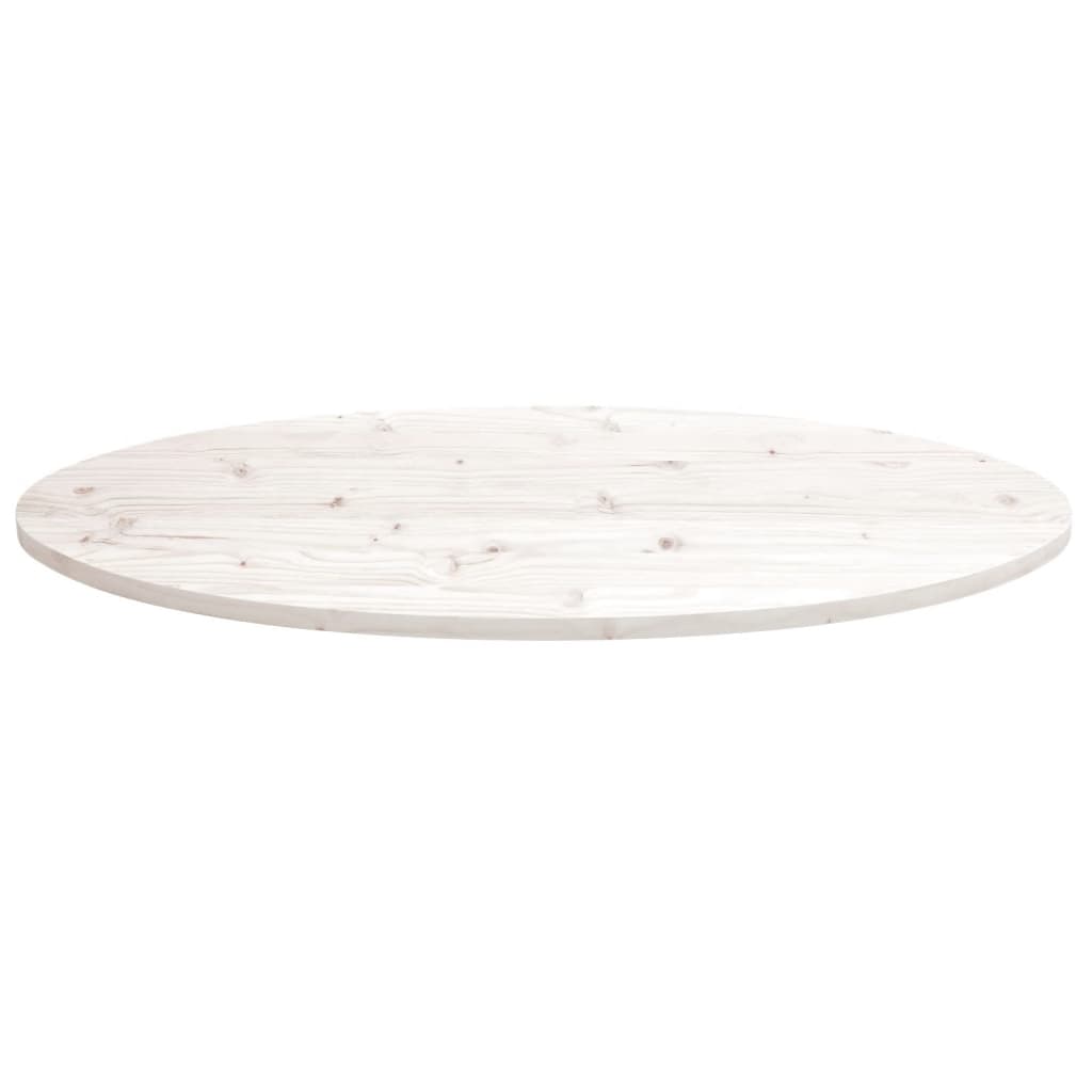 Table Top Solid Wood Pine Oval