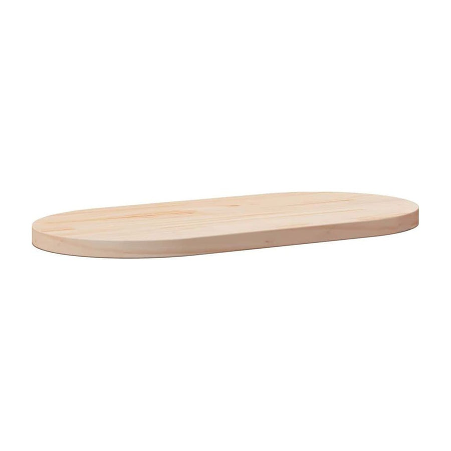 Table Top Solid Wood Pine Oval