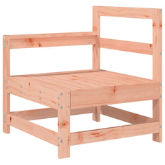 3 Piece Garden Lounge Set Solid Wood Douglas Douglas Wood 2-seater sofa with footstool