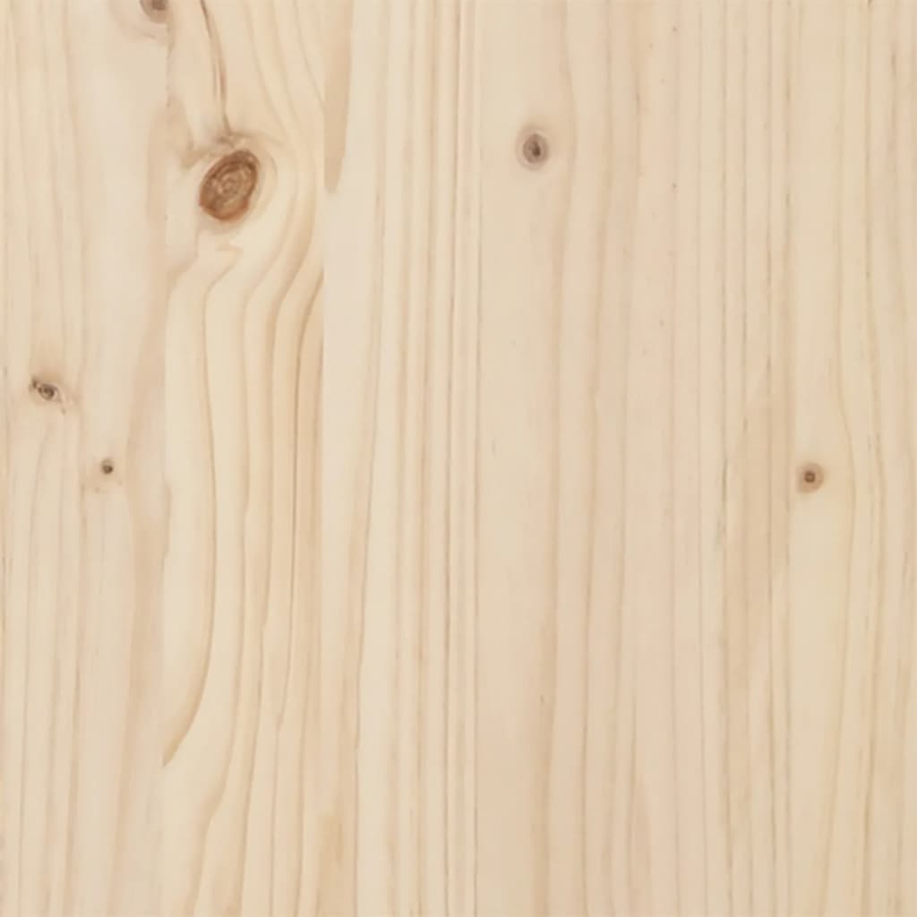 vidaXL Garden Middle Sofa Solid Wood Pine 6