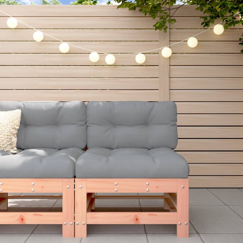 vidaXL Garden Solid Wood Pine Middle Sofa