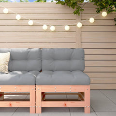 vidaXL Garden Solid Wood Pine Middle Sofa