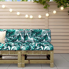 vidaXL Garden Solid Wood Pine Middle Sofa