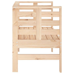 vidaXL Garden Bench 111.5x53x71 cm Solid Wood Pine 5