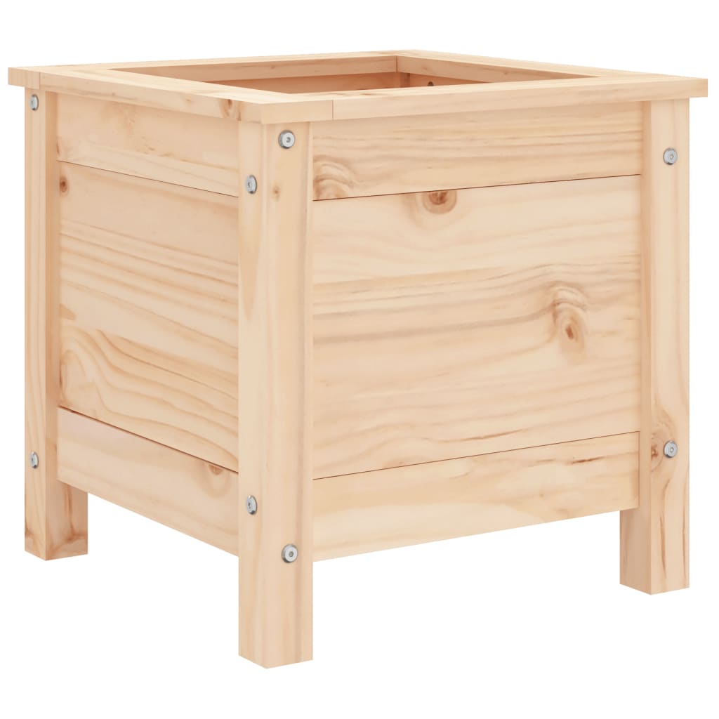 vidaXL Garden Planter 40x40x39 cm Solid Wood Pine 4