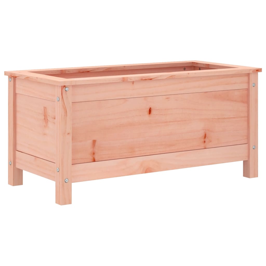 Garden Planter Solid Pine Wood Depth 40 cm Height 39 cm Natural douglas 82.5 cm