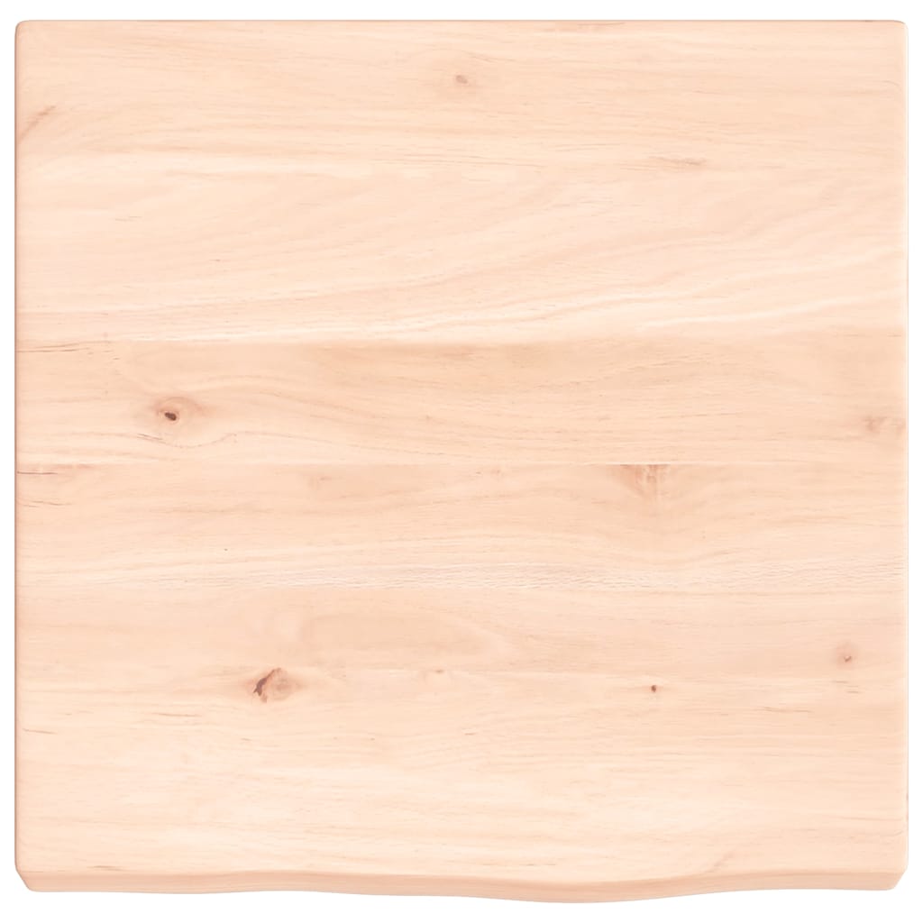 vidaXL Wall Shelf 40x40x(2-4) cm Untreated Solid Wood Oak 5