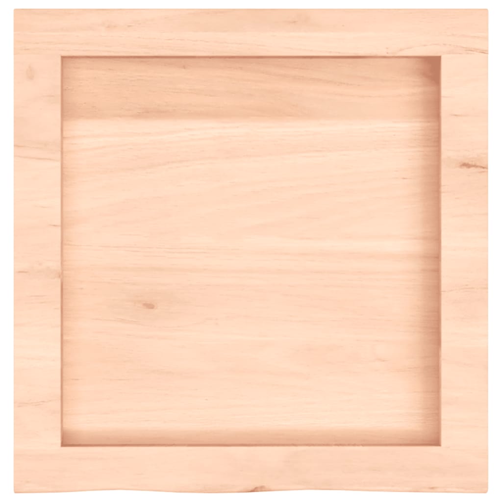 vidaXL Wall Shelf 40x40x(2-6) cm Untreated Solid Wood Oak 5