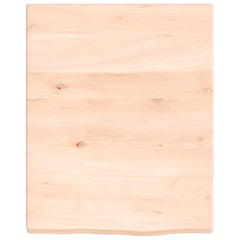 vidaXL Wall Shelf 40x50x(2-4) cm Untreated Solid Wood Oak 4