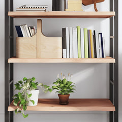 vidaXL Wall Shelf 40x50x(2-4) Untreated Solid Wood Oak Natural